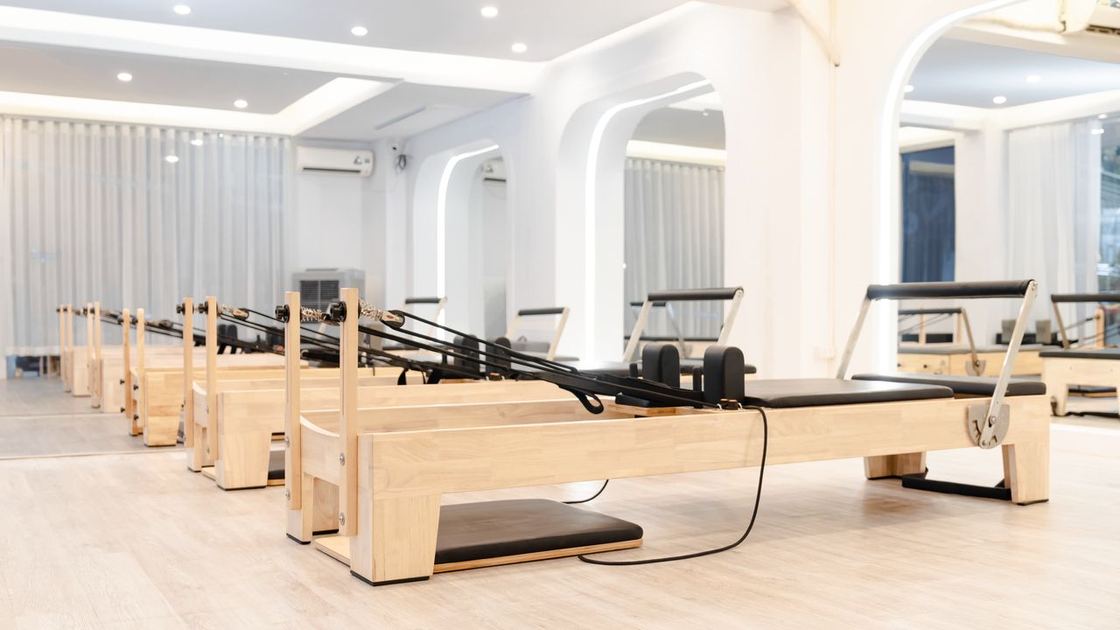 A single-room pilates studio